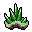 crystalline spikes