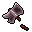 broken throwing axe