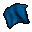 blue piece of cloth