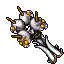 glowing skull pillar