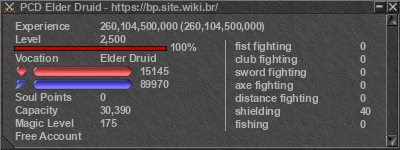 Signature for player PCD Elder Druid