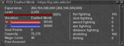 Signature for player PCD Exalted Monk
